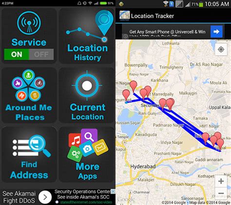 This is another impressive app that works perfectly based on gps coordinates to track the target device's location. 6 Best Free Location Tracking Apps for Android
