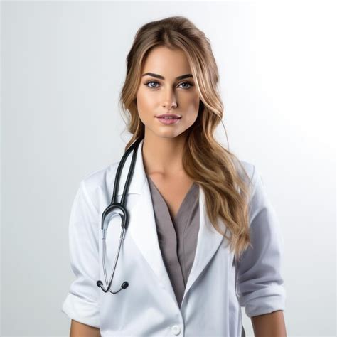 Premium Ai Image Female Doctor Professional Health Care Hospital