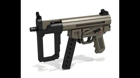 Custom Lego Gun Moc Mp5 K Prototype Model Youtube