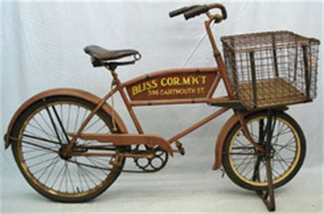 Bicycle; Schwinn, Cycle Truck, Delivery Bicycle, Bliss Corner Market.