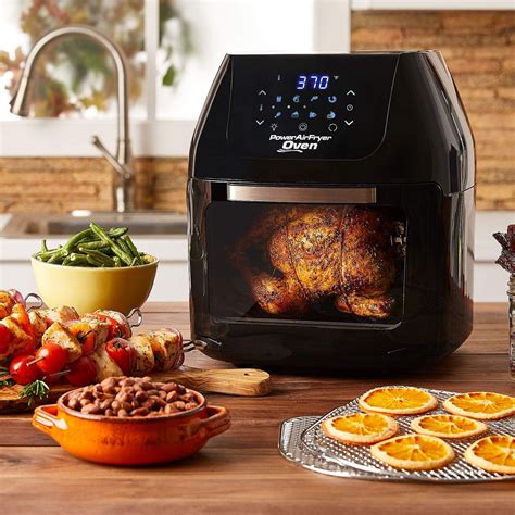 Power AirFryer XL QT Power Air Fryer Oven With In Cooking Features Walmart Com