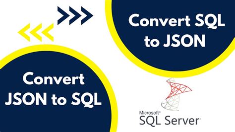 How To Convert Json To Sql And Sql Results To Json Work With Json