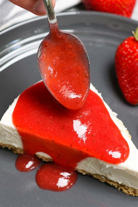 Best Strawberry Glaze For Cheesecake Pie And More Izzycooking