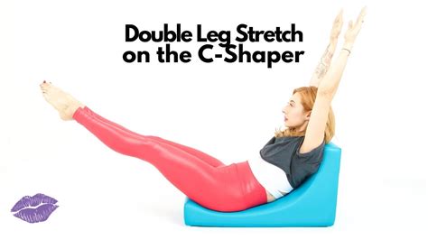 Double Leg Stretch On C Shaper Online Pilates Classes Youtube
