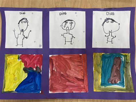 Kindergarten Shows Emotions Art With Ms Bruce