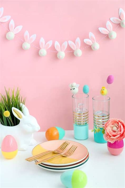 Diy Easter Garland Ideas Lady Decluttered