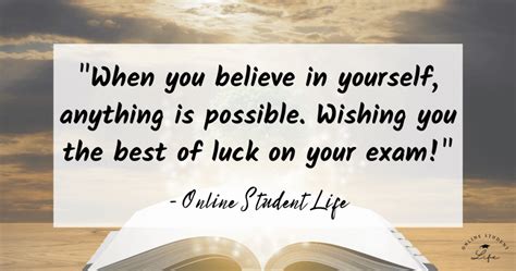 51 Best Inspirational Exam Quotes For Student Success Online Student
