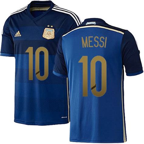 Lionel Messi Argentina Soccer Jersey 2014 World Cup 10