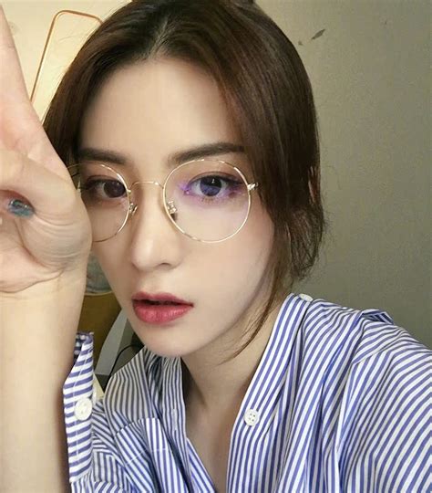 [usd 16 36] Korean Version Chao Retro Harajuku Phnom Penh Round Glasses Frame Female Ulzzang Su