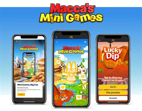 macca s mini games for mcdonald s au the marketing store