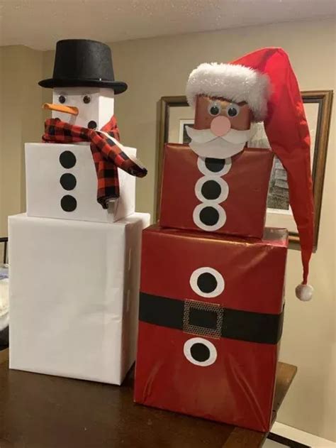 50 Adorable DIY Snowman Gift Tower Ideas That Are Almost Too Cute To