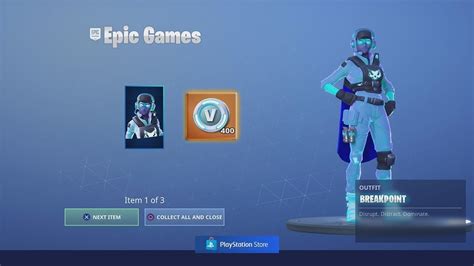Buying And Unlocking New Breakpoints Challenge Pack With Free V Bucks