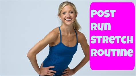 Quick Effective Post Run Stretch Routine Free 6 Minute Flexibility Exercise Video Youtube
