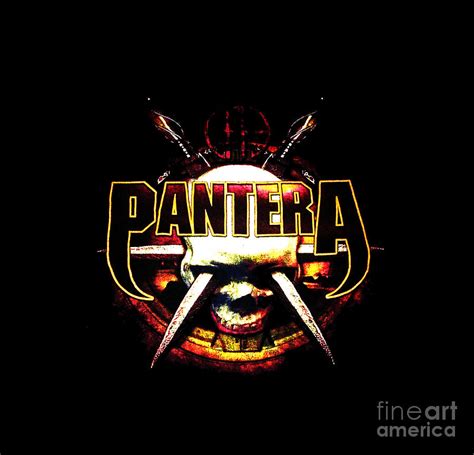 Pantera Band Metal International 12ad Drawing By Berkah Art Fine Art