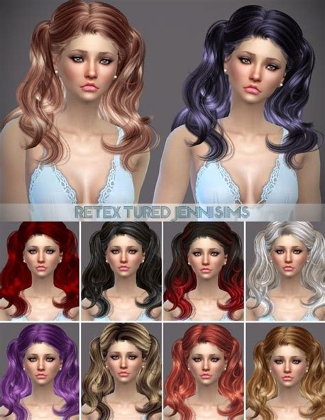 Jenni Sims Newsea S Hairstyle Gold Leaf Lightyear Retextured Sims Hot