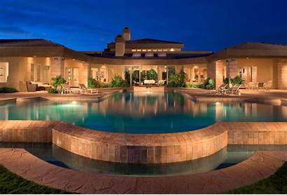 Homes Million Pools Luxury Mansions Swimming Dream