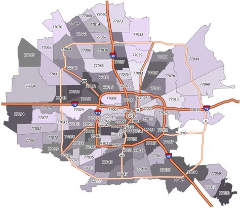 Houston Map With Zip Codes And Cities Sexiz Pix