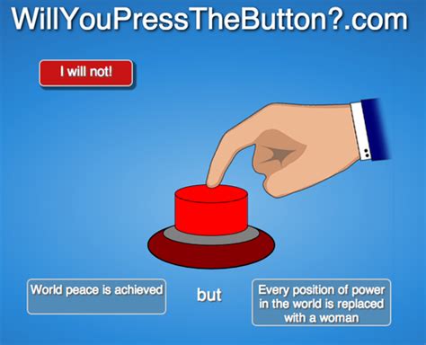 Was easy game to beat though. Image - 622030 | Will You Press The Button? | Know Your Meme