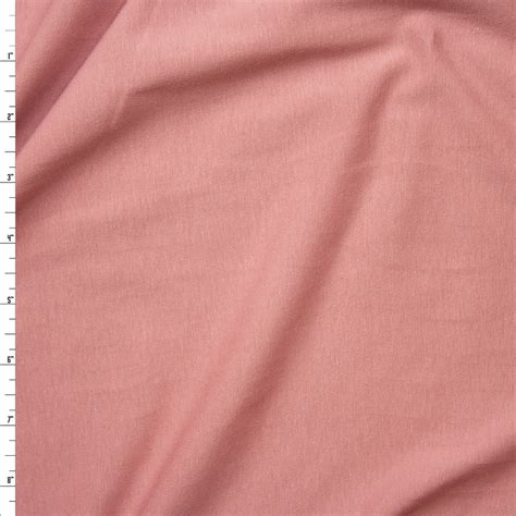 Cali Fabrics Dusty Rose Light Midweight Stretch Cotton Jersey Knit