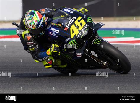 Valentino Rossi Italian Motogp Rider Number 46 For Yamaha Monster Team
