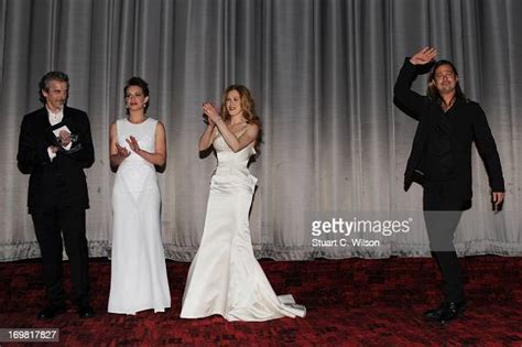 Peter Capaldi Daniella Kertesz Mireille Enos And Brad Pitt Attend