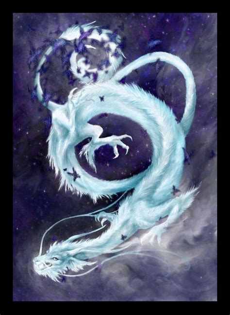 White Dragon By Carmen Durand With Images Eastern Dragon Dragon