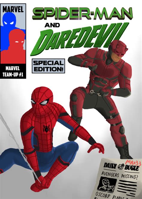 Mcu Spider Man And Daredevil Team Up Issue 1 By Maxvel33 On Deviantart