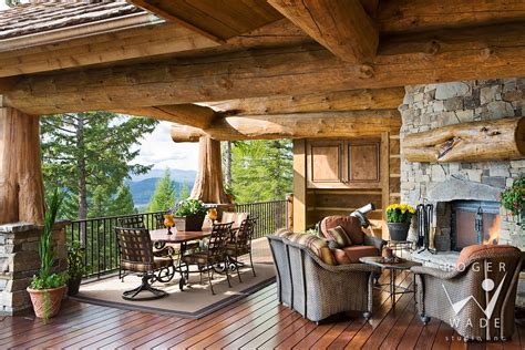 When it comes to evoking a rustic style, a little weathering can be charming (but true deterioration is never appealing), so it's crucial to choose. Small Cabin Outdoor Patio Log Home Photographer Images ...
