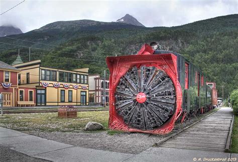 The Rotary Snow Plow And White Pass And Yukon Railroad Dep Flickr