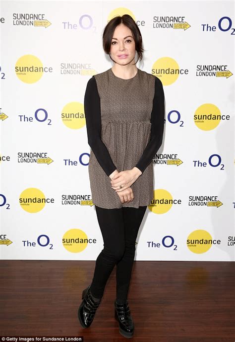 Rose Mcgowan Promotes Her New Movie At Sundance London Film Festival