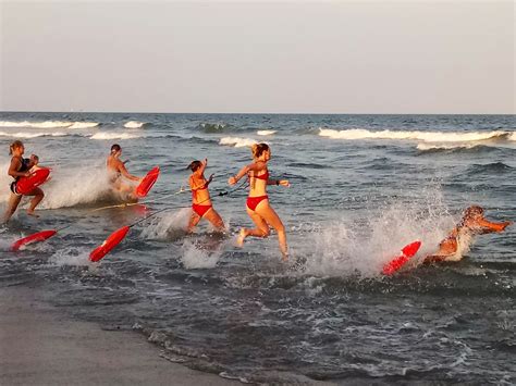 Beach Patrol Races Showcase Sea Isles Female Lifeguards Sea Isle News