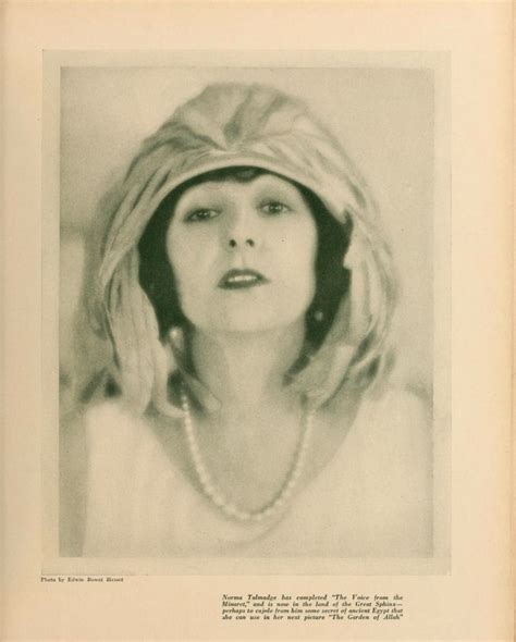 Norma Talmadge Silent Film Star Early 1920s Matthews Island