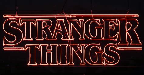 Stranger Things Logo Character