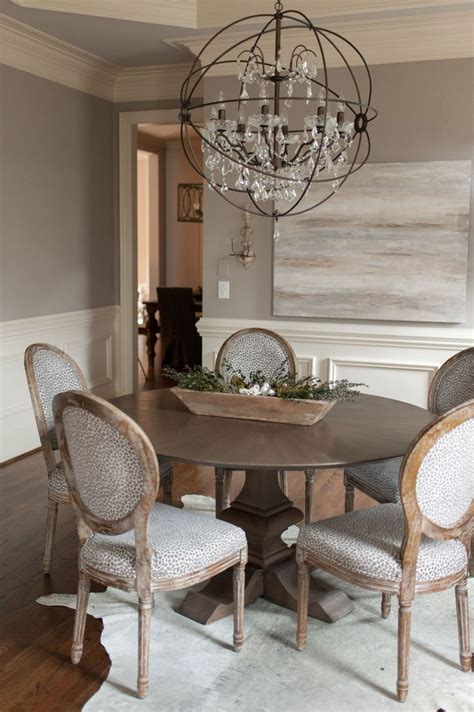 This Gorgeous Romantic Transitional Dining Room Is The Work Of Award