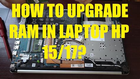 How To Upgrade Ram In Laptop Hp 141517 Inches Expanding Ram In Hp 14