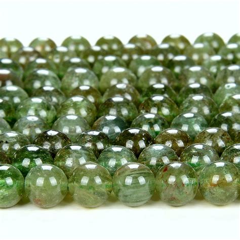 Natural Green Apatite Gemstone Grade Aaa Round 5mm 6mm 7mm 8mm Etsy