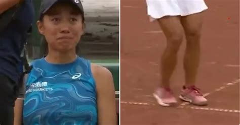Zhang Shuai Retires From Tennis Match In Tears Amid Cheating Scandal