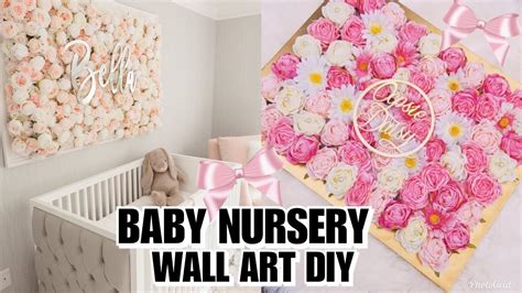Complete the print with your choice of 17 different professional when it comes to nursery wall decor, we understand there are countless themes new mothers and fathers may go with. DIY: BABY NURSERY FLORAL WALL DECOR | EASY & CHEAP IDEAS FOR BABY GIRL ROOM! BABY SHOWER GIFT 👶🏽 ...