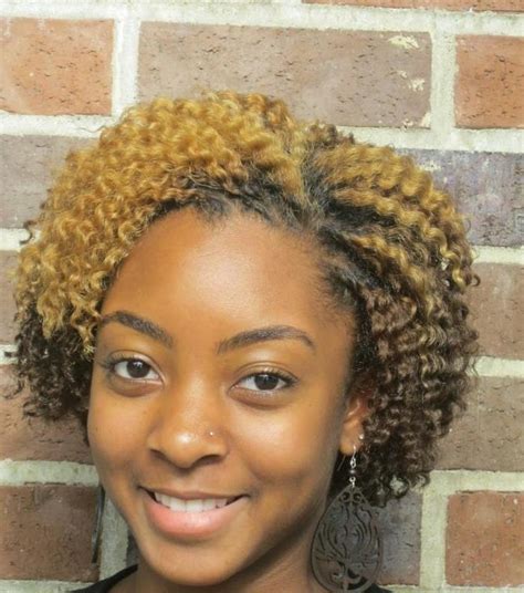 Start with a wash and go (it 65 kinky twist styles protecting your natural hair is important; Flat Twist On Short Fine Hair|African American Hairstyle ...