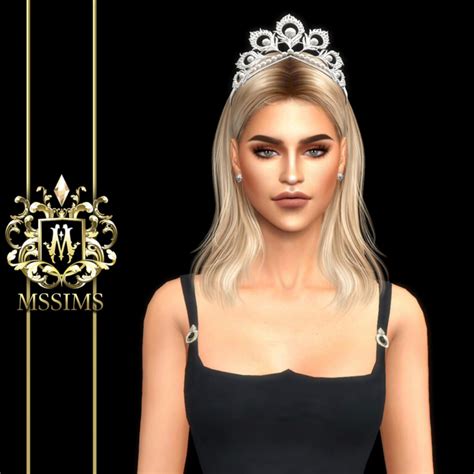 Miss Universe Crown Tiara At Mssims Sims 4 Updates