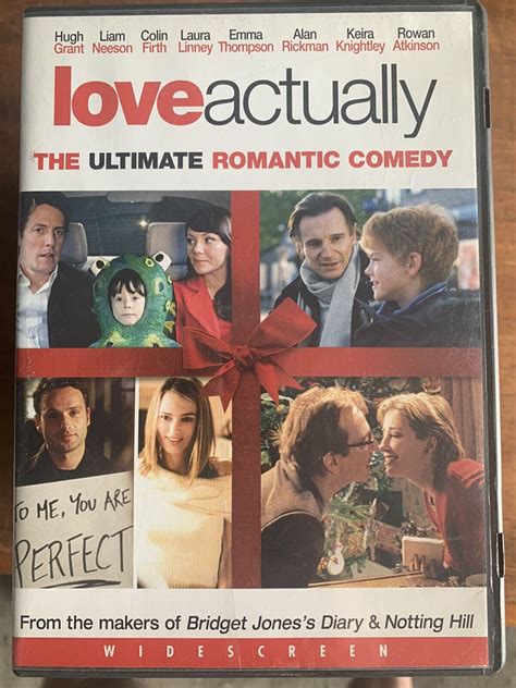 Love Actually Dvd 2004 Widescreen Edition Hugh Grant And Liam Neeson
