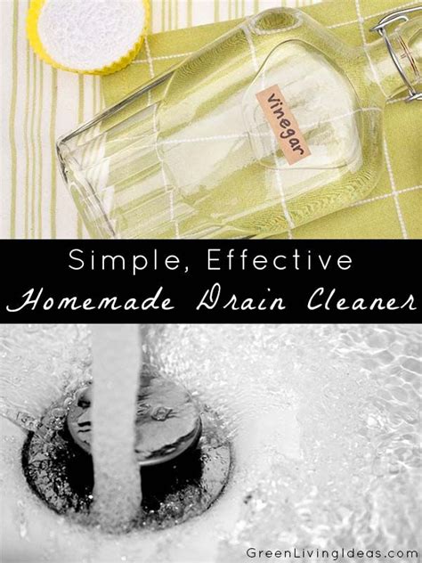 Homemade Drain Cleaner Homemade Drain Cleaner Drain Cleaner Diy