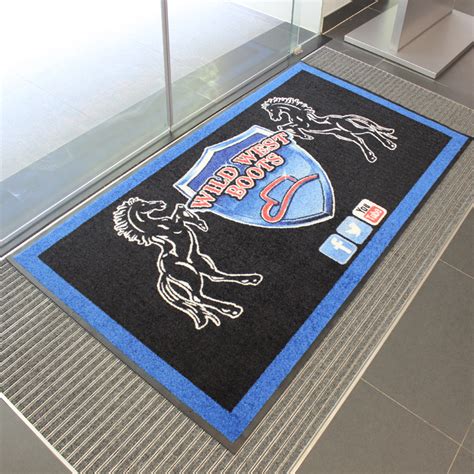 Custom Printed Logo Mats And Door Mats