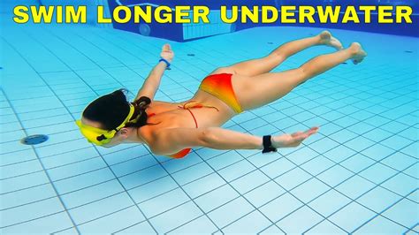 How To Swim Longer Distance Underwater 5 Tips Youtube