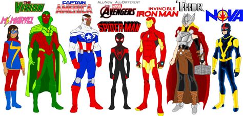 All New All Different Avengers 2015 By Momopjonny On Deviantart