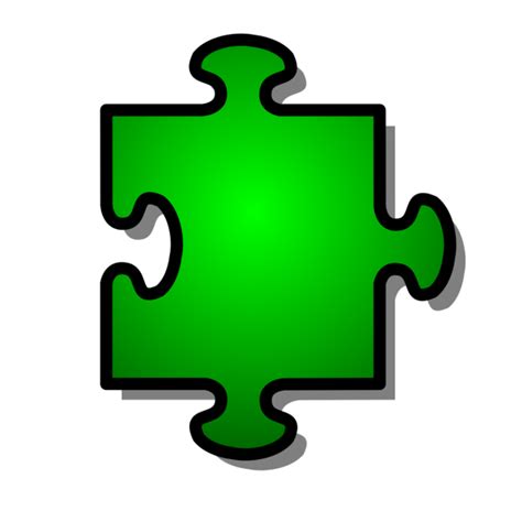 Jigsaw Green Puzzle Piece Png Svg Clip Art For Web Download Clip Art