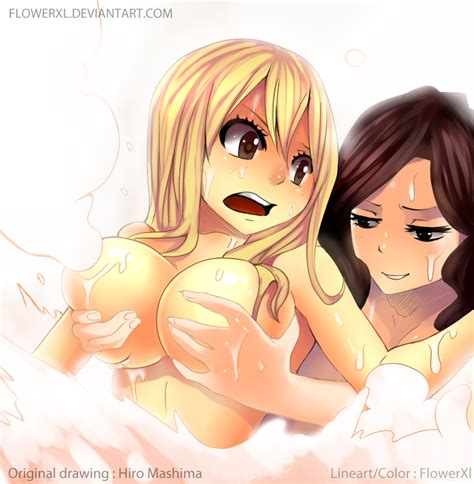 Lucy And Kana By Flowerxl Hentai Foundry