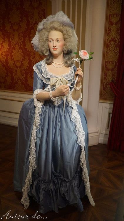 A Wax Figure Of Marie Antoinette From Madame Tussa Tumbex
