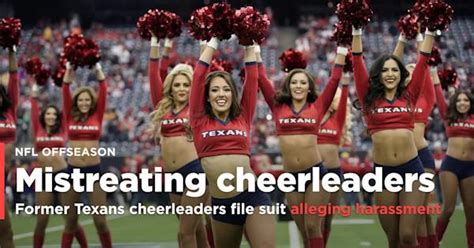 Former Texans Cheerleaders File Lawsuit Alleging Harassment And