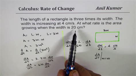 The Length Of A Rectangle Is 3 Times The Width